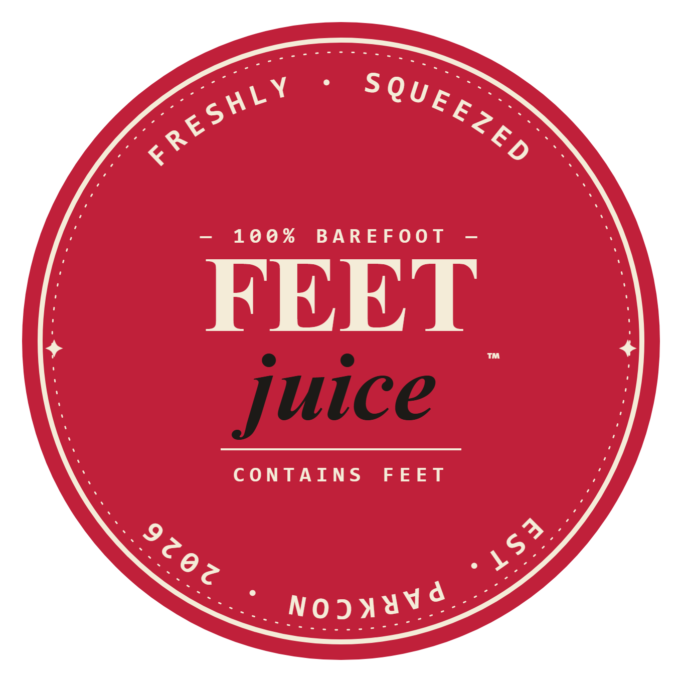 FEETJUICE crest tee design